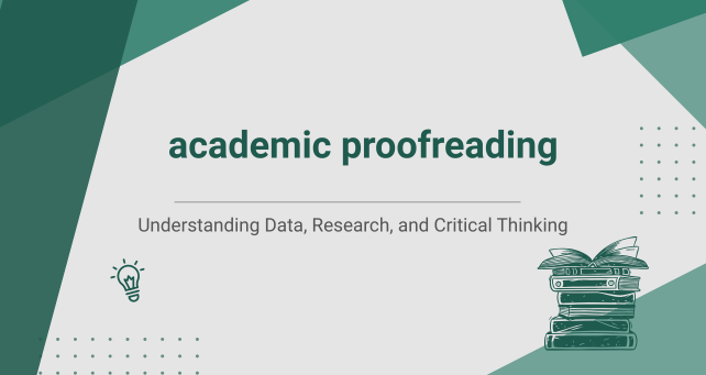 academic proofreading