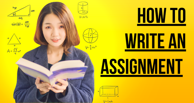 how to write an assignment